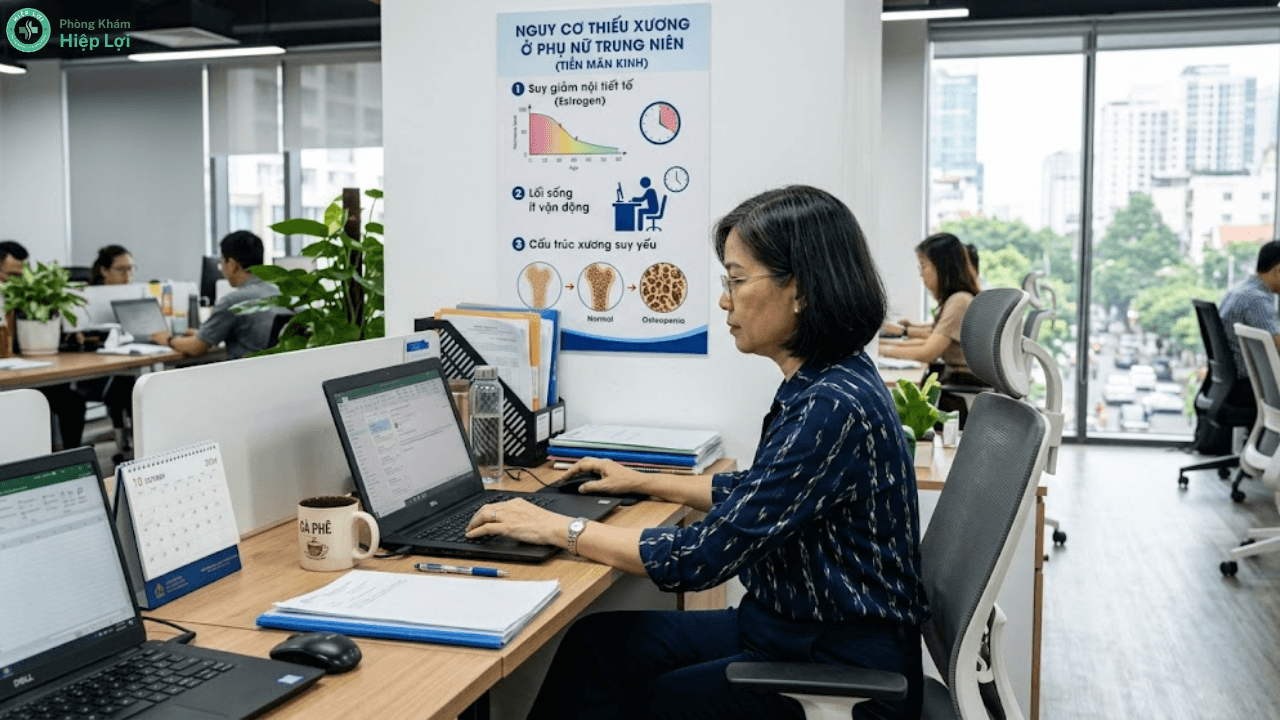 Thiếu Xương (Osteopenia) Là Gì? Điểm Khác Biệt So Với Loãng Xương - Phòng khám Hiệp Lợi