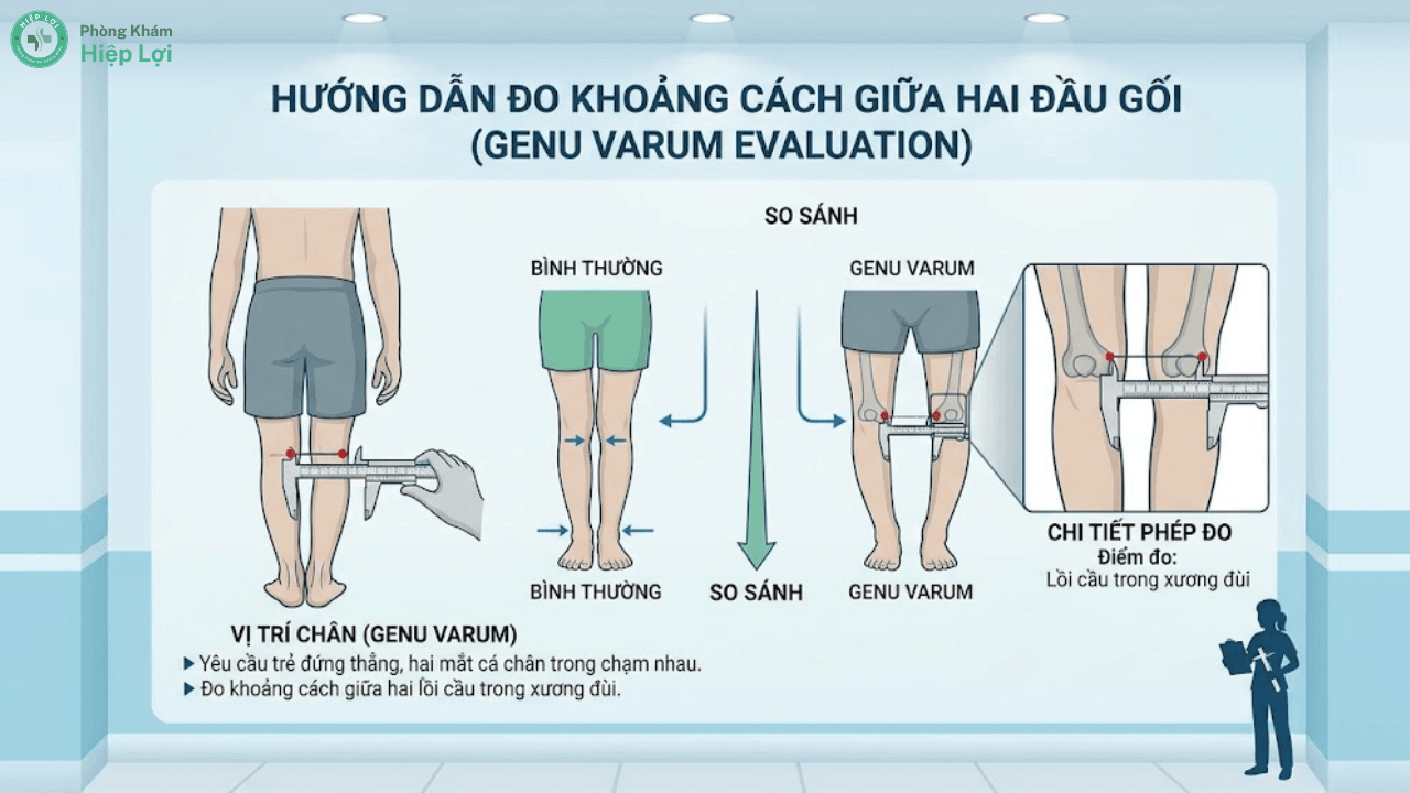 Chân Vòng Kiềng Ở Trẻ: Nguyên Nhân, Cách Kiểm Tra Và Hướng Khắc Phục Sớm - Phòng khám Hiệp Lợi