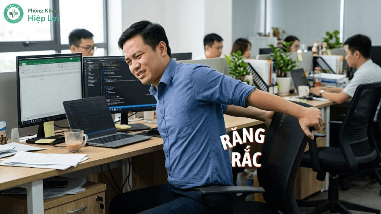 Vặn người xương sống kêu răng rắc có nguy hiểm không?
