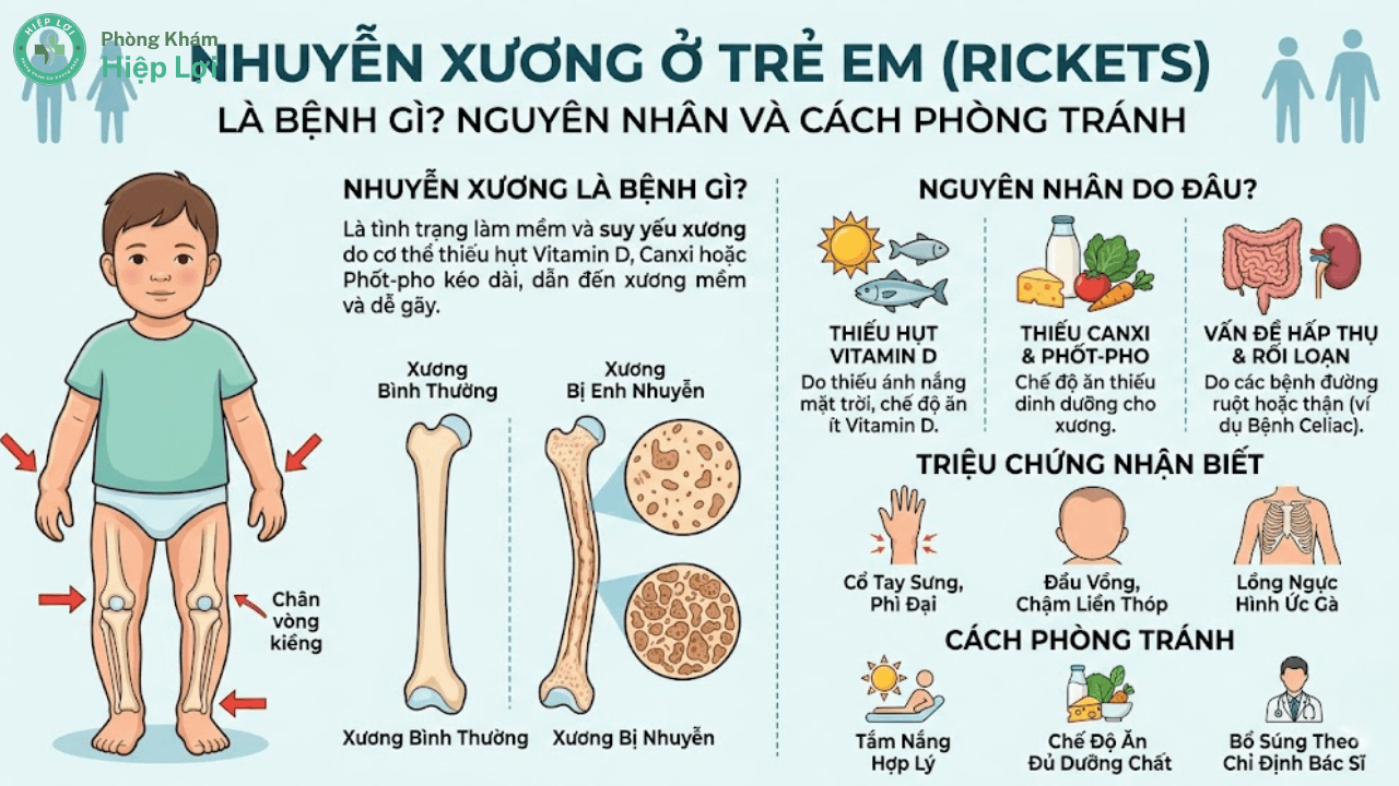 Tổng Quan Về Bệnh Nhuyễn Xương Ở Trẻ: Nguyên Nhân Và Phác Đồ Điều Trị
