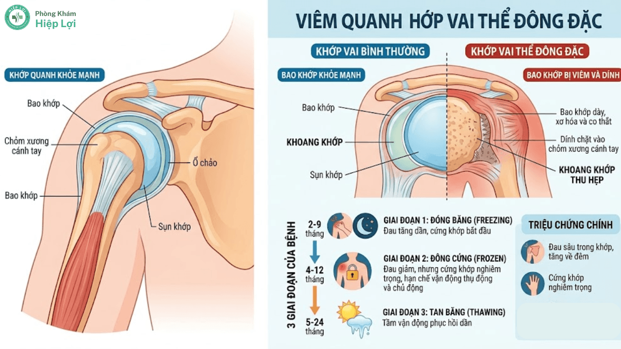 Đau Khớp Bả Vai Là Dấu Hiệu Của Bệnh Gì? Cách Điều Trị - Phòng khám Hiệp Lợi