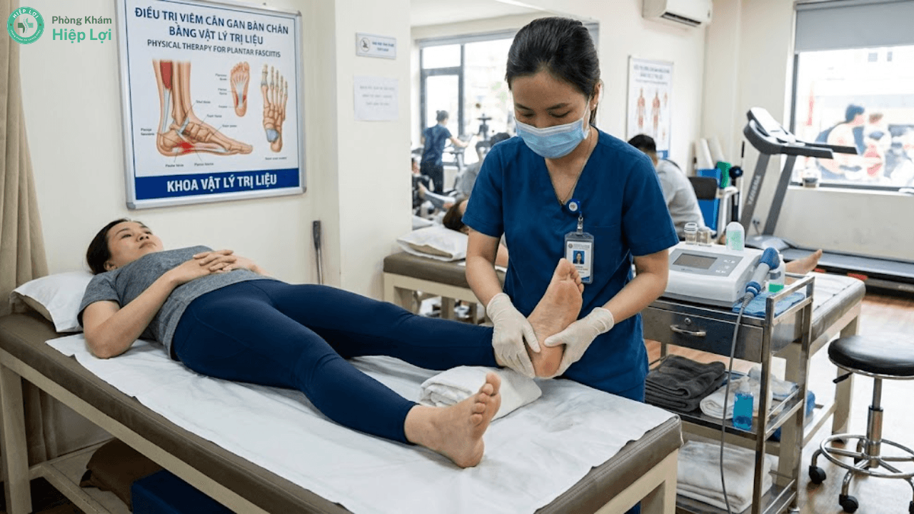 Hiểu Đúng Về Bệnh Viêm Cân Gan Bàn Chân Và Cách Điều Trị - Phòng khám Hiệp Lợi
