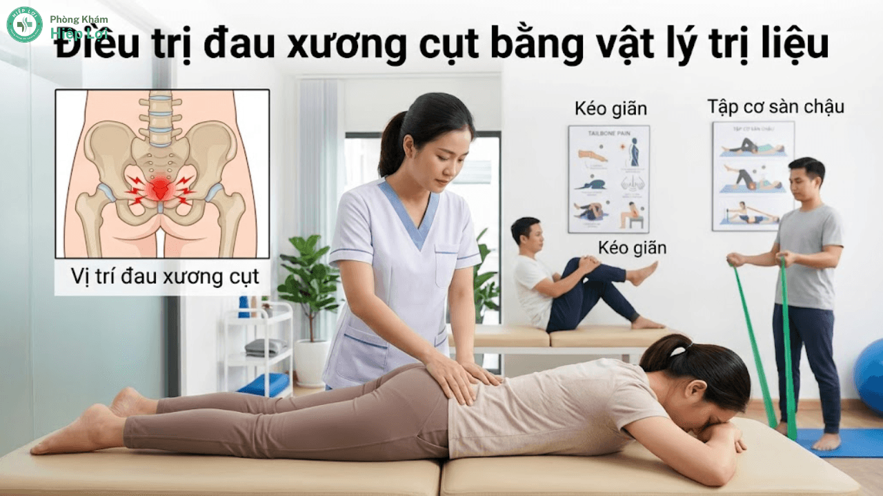 Đau Xương Cụt Là Bệnh Gì? Nguyên Nhân Cốt Lõi Và Cách Điều Trị - Phòng khám Hiệp Lợi