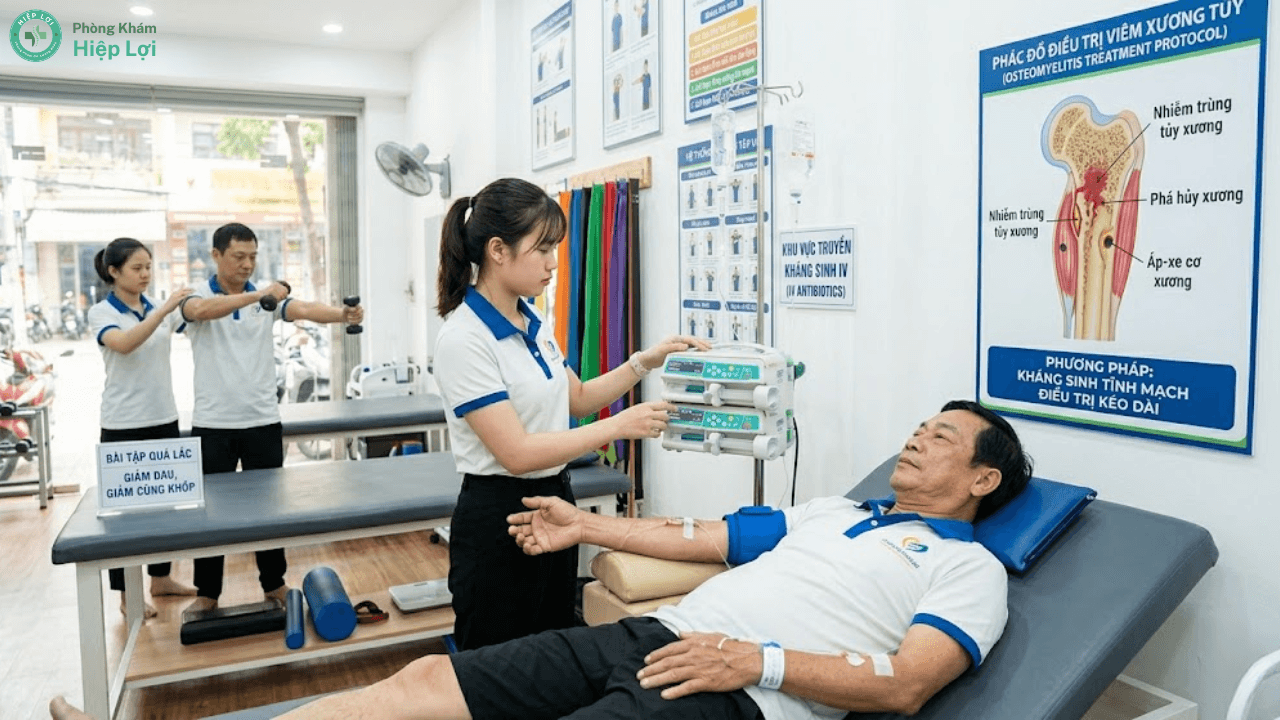 Giải Đáp Y Khoa: Bệnh Viêm Xương Tủy Có Thể Điều Trị Dứt Điểm Được Hay Không? - Phòng khám Hiệp Lợi