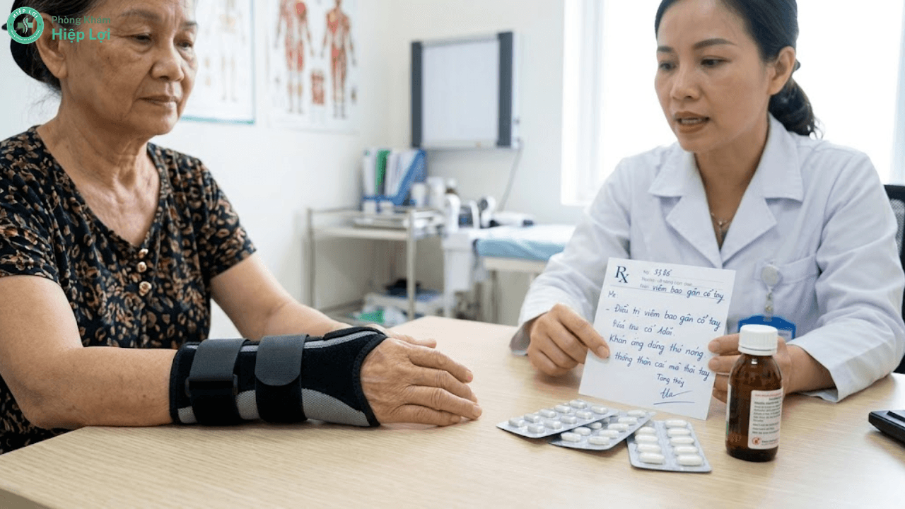Viêm Bao Gân Cổ Tay: Nguyên Nhân, Dấu Hiệu Và Cách Điều Trị - Phòng khám Hiệp Lợi
