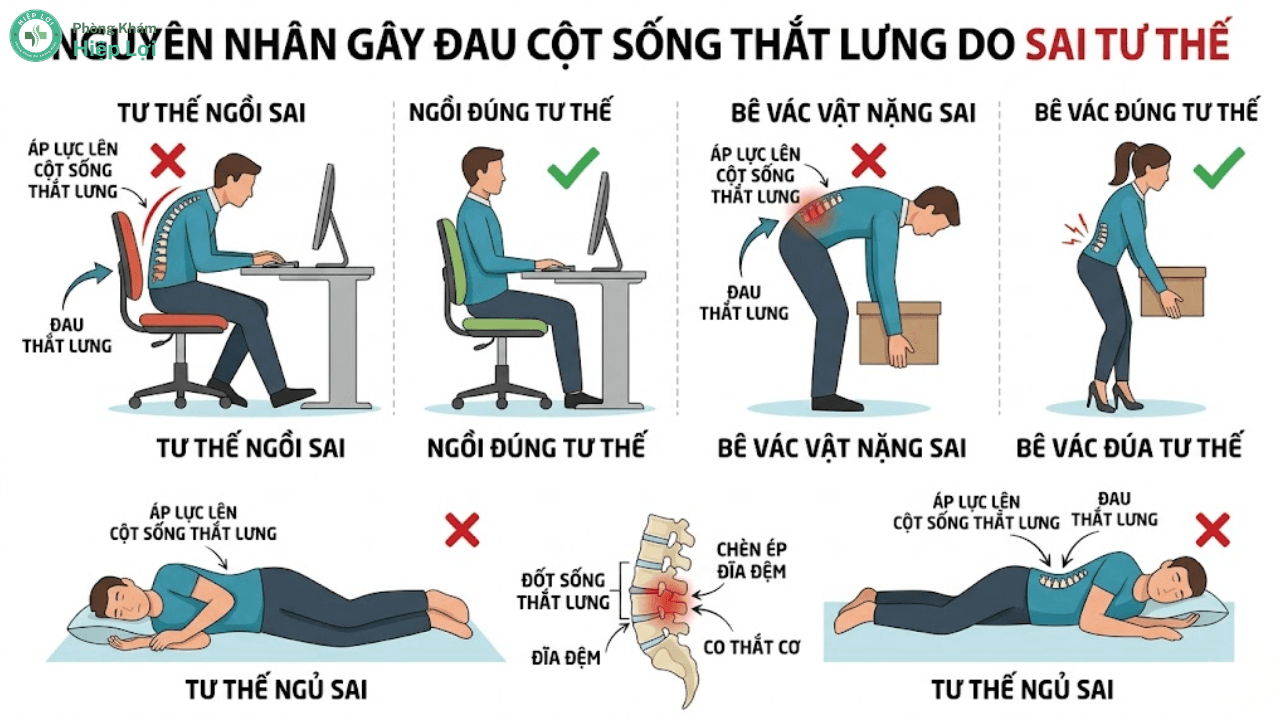 Cẩm Nang Toàn Tập: Hội Chứng Đau Thắt Lưng Là Gì Và Phương Pháp Điều Trị - Phòng khám Hiệp Lợi