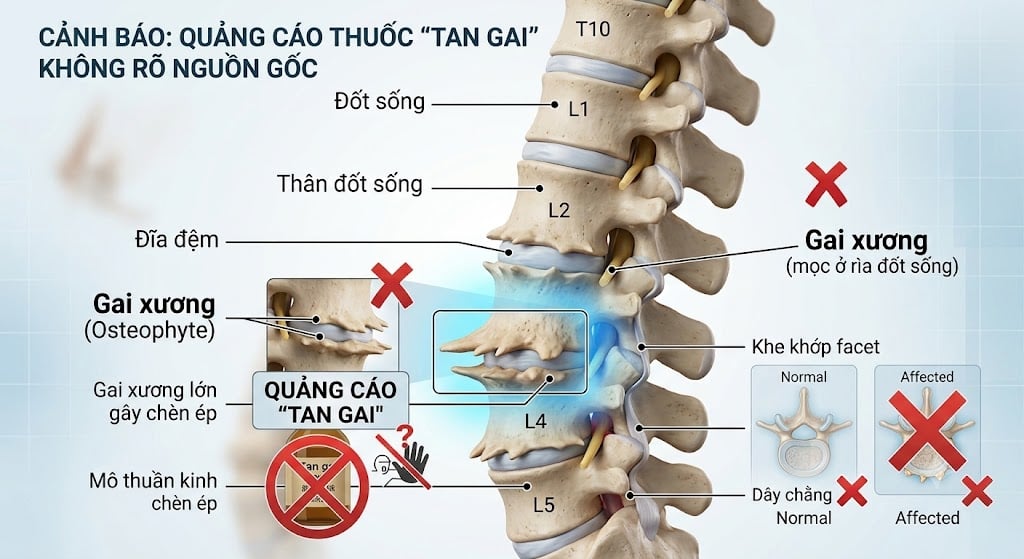 Gai Cột Sống: Sự Thật Và Những Hiểu Lầm Thường Gặp - Phòng khám Hiệp Lợi